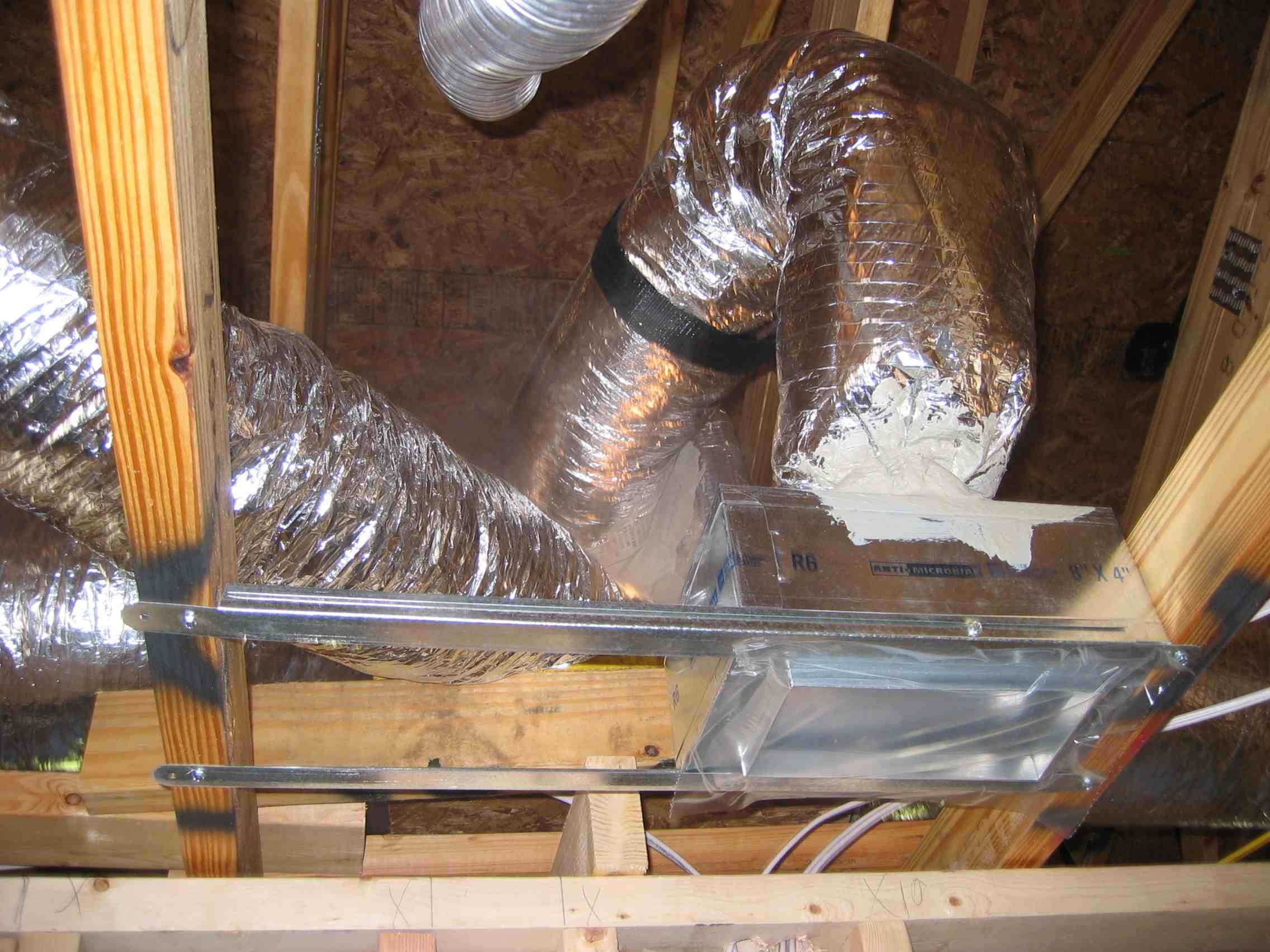 Energy House Technology Duct Smoke Test